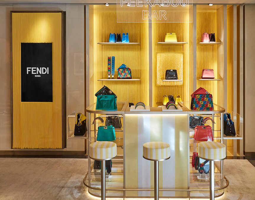 Fendi Travelling Peekaboo Bar lands in New Bond Street • Mayfair Times